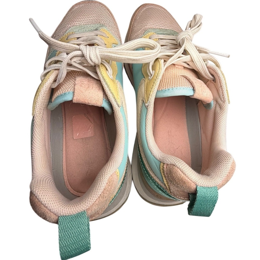HOFF Singapore Pastel Colorblock Retro Sneakers Womens 8 EU 39 - Picture 5 of 12